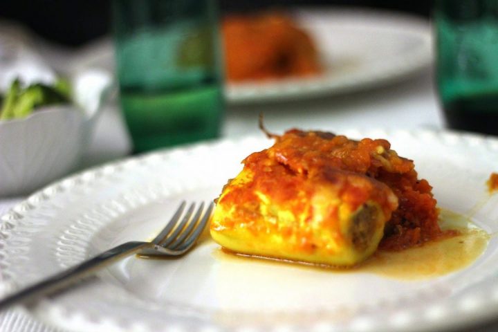 canelones de curgete