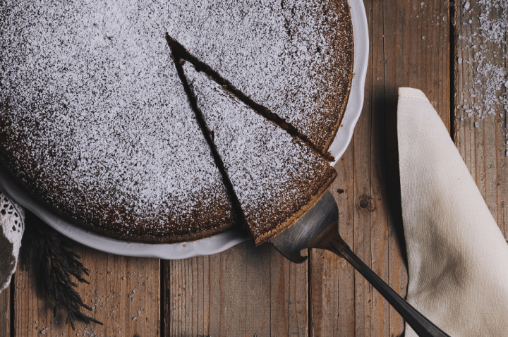 bolo de erva-príncipe
