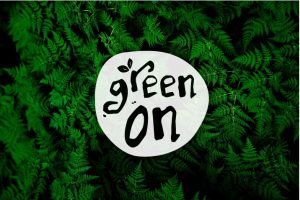 green on