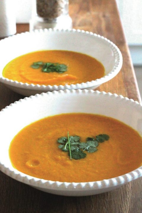 sopa de cenoura