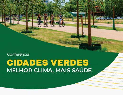 Cartaz divulgação da conferência Green Cities 2022