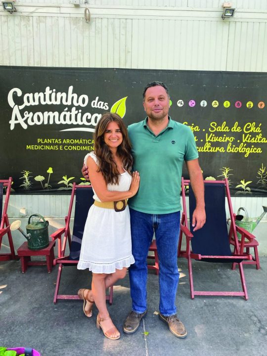 Maria Cramês e Luis Alves