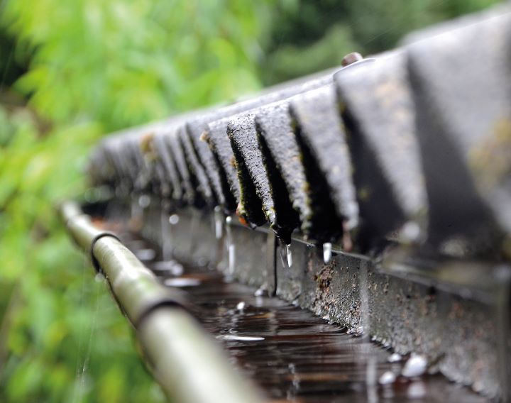 recolha da água da chuva