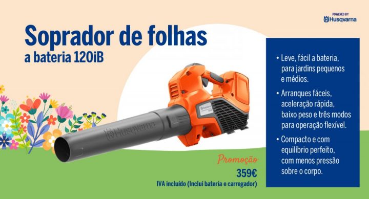 soprador de folhas husqvarna