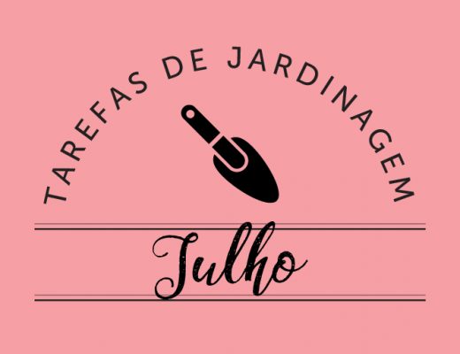 tarefas de jardinagem de julho