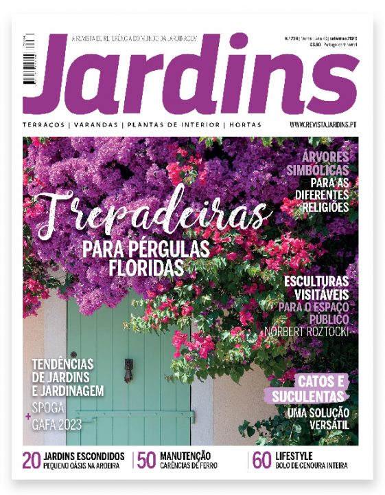 capa revista Jardins setembro 2023