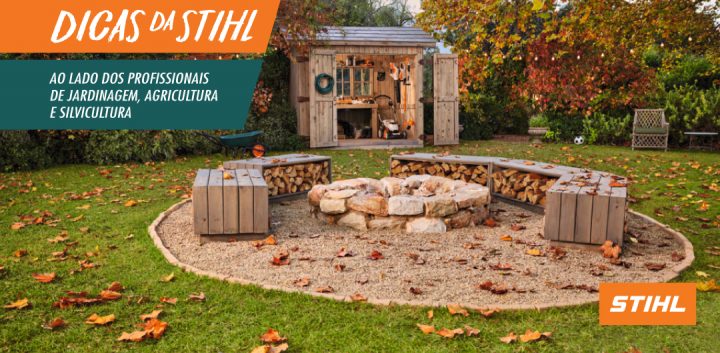 Dicas da Stihl: cuidar do jardim no outono