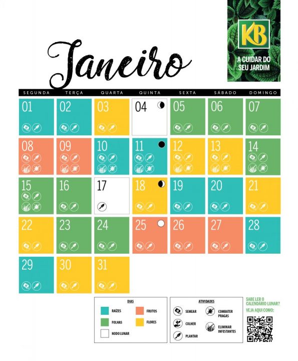 calendário lunar de janeiro de 2024