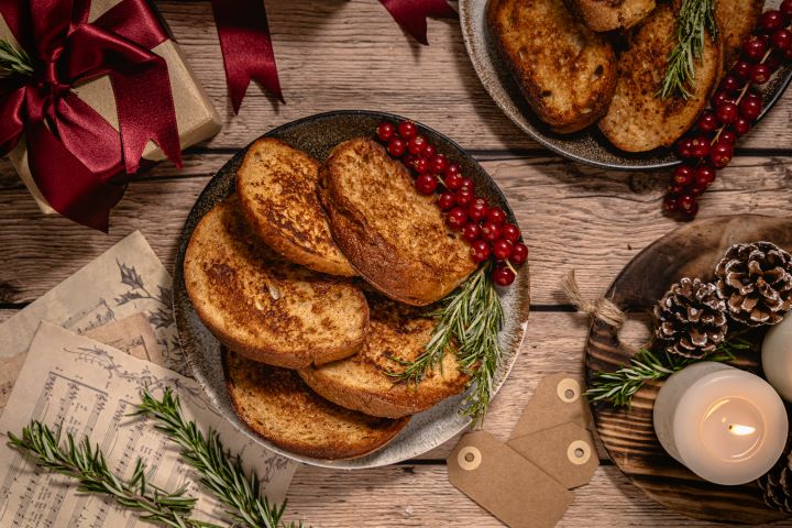 receita - french toast natalícia