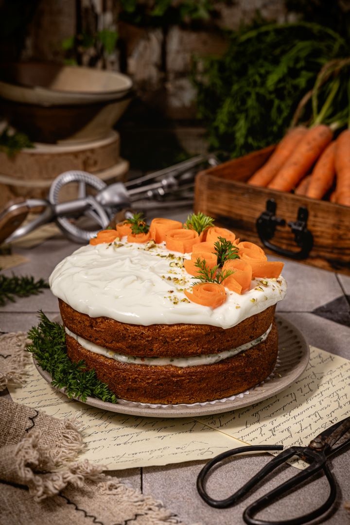 Bolo de cenoura inteira