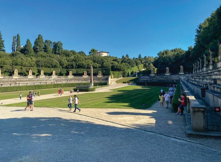 Anfiteatro dos jardins de boboli, florença