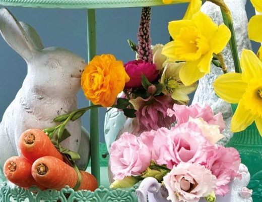 decoração de mesa para a pascoa