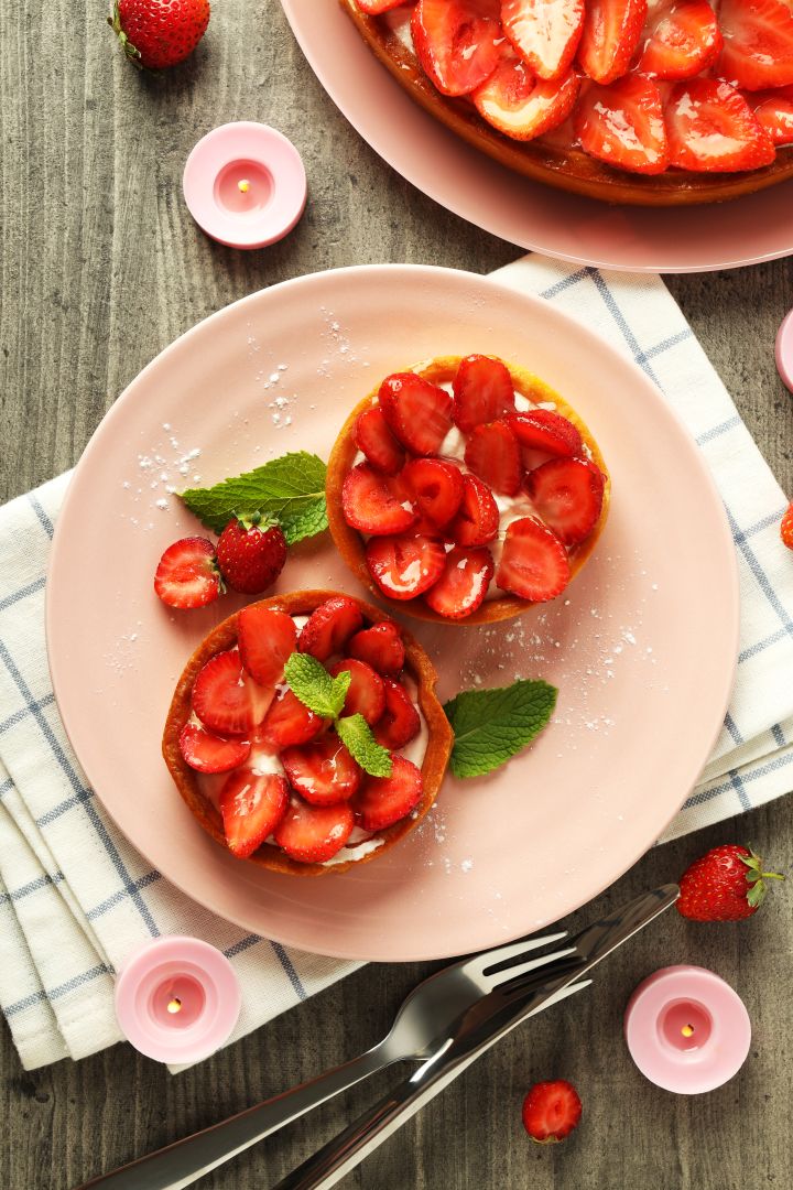 Mini tarte de morango