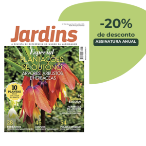 Assinatura Anual Revista Jardins - 11 Edições - 20% Desconto
