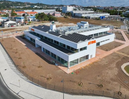 Novo edificio STIHL, em Sintra