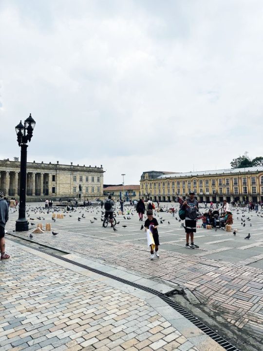 PRAÇA BOLIVAR em Bogotá, Colombia