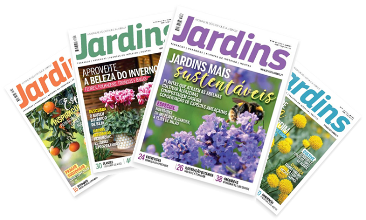 Assine já a sua revista Jardins e aproveite o desconto até 30%!