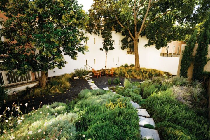 jardim mediterrânico da autoria de Tomás Tojo