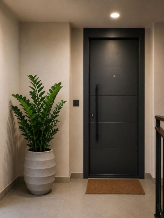 entrada de apartamento